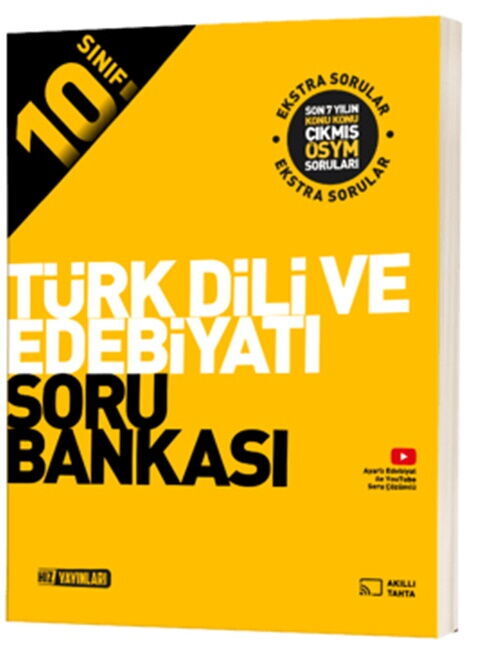 Hız Yayınları 10. Sınıf Türk Dili ve Edebiyatı Soru Bankası