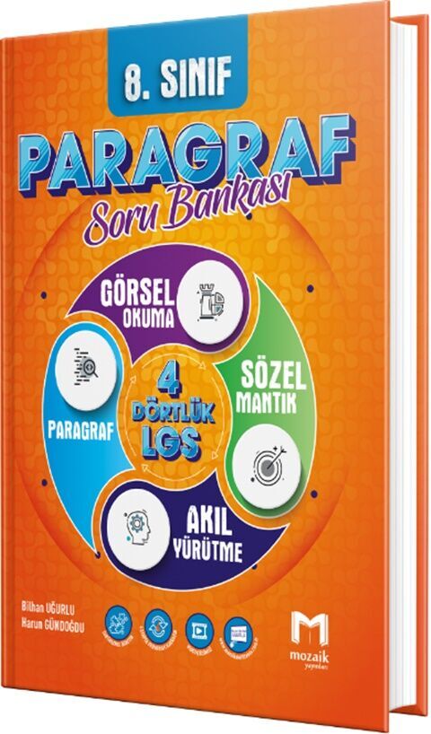 Mozaik Yayınları 8. Sınıf LGS Paragraf Mozaik Soru Bankası