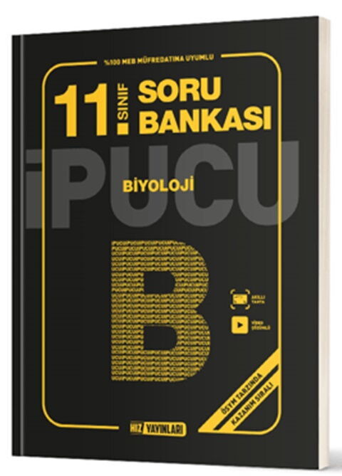 Hız Yayınları 11. Sınıf Biyoloji İpucu Soru Bankası