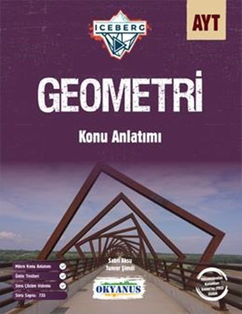 Okyanus Yayınları AYT Geometri Iceberg Konu Anlatımlı