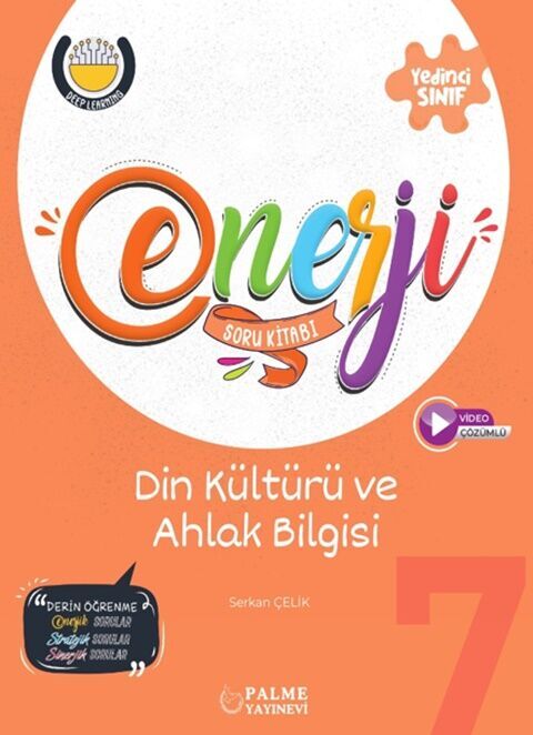 Palme Yayınları 7. Sınıf Din Kültürü ve Ahlak Bilgisi Enerji Soru Kitabı