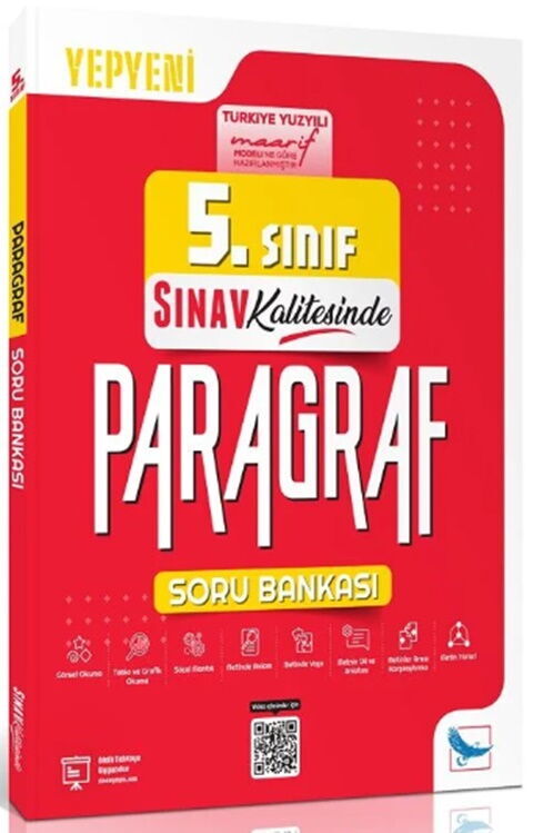 Sınav Yayınları 5. Sınıf Paragraf Sınav Kalitesinde Soru Bankası