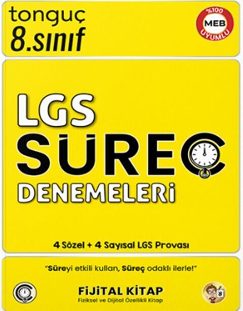 Tonguç Akademi 8. Sınıf LGS Süreç Denemeleri