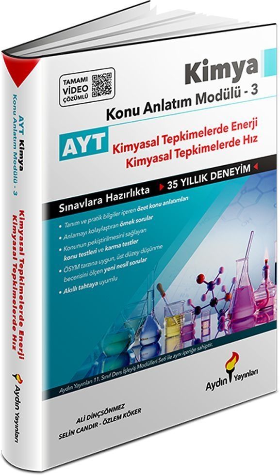 Aydın Yayınları AYT Kimya Konu Anlatım Modülü 3