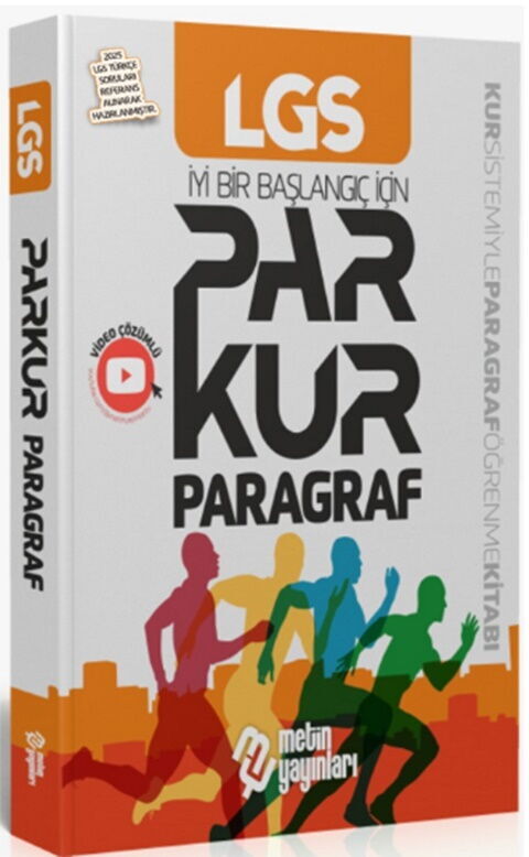 Metin Yayınları LGS Parkur Paragraf Soru Bankası