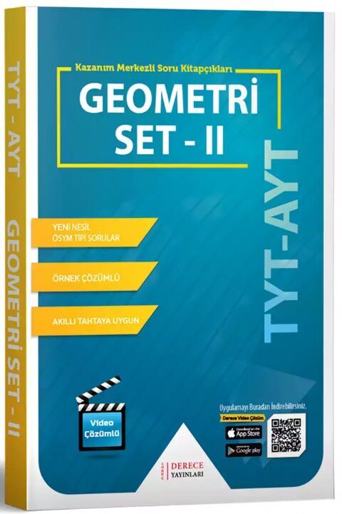 Sonuç Derece Yayınları TYT AYT Geometri Set 2