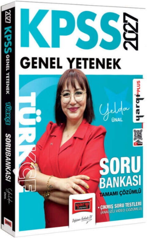Yargı Yayınları 2027 KPSS Genel Yetenek Türkçe Tamamı Çözümlü Soru Bankası