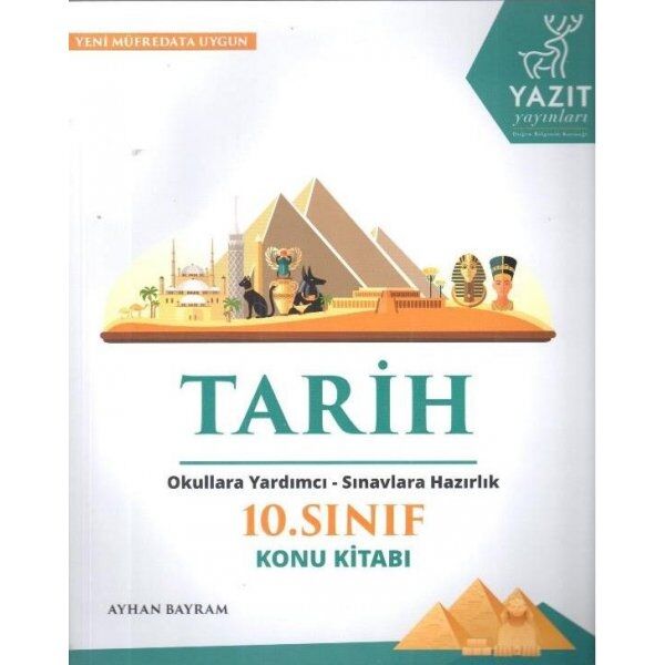 Yazıt Yayınları 10. Sınıf Tarih Konu Kitabı