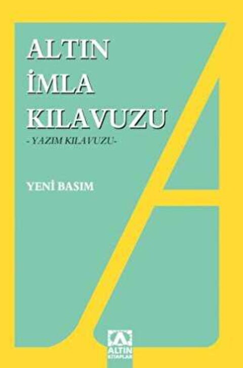 Altın Kitaplar İmla Kılavuzu ve Yazım Kılavuzu