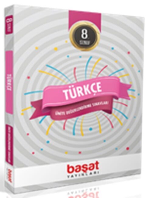 Başat Yayınları 8. Sınıf Türkçe Ünite Değerlendirme Sınavları