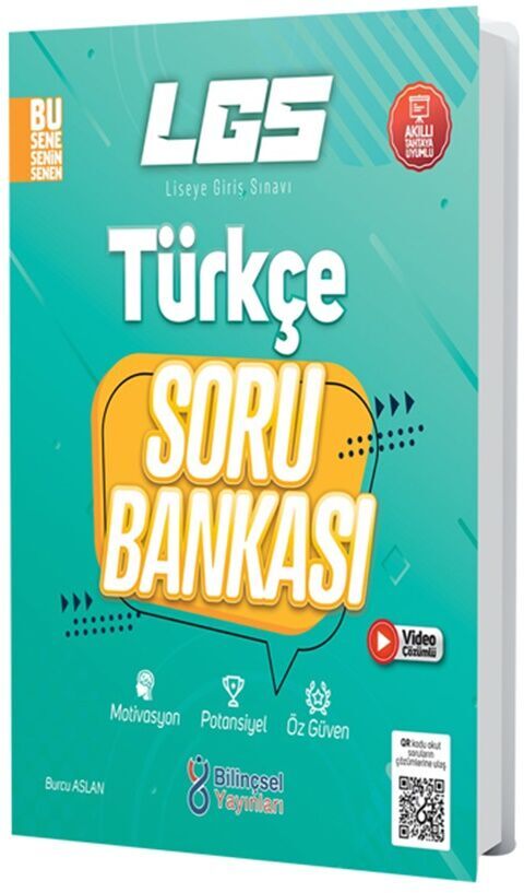 Bilinçsel Yayınları 8. Sınıf LGS Türkçe Soru Bankası