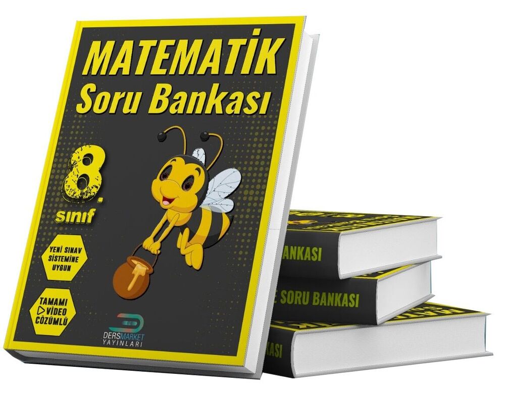 Dersmarket Yayınları 8. Sınıf Matematik Soru Bankası