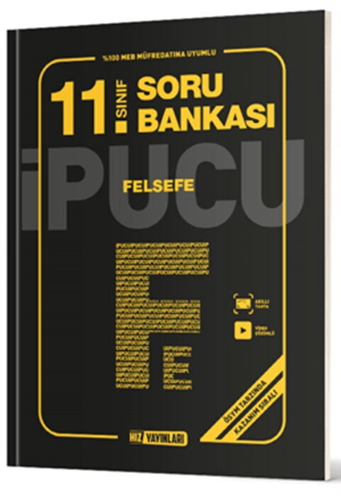Hız Yayınları 11. Sınıf Felsefe İpucu Soru Bankası