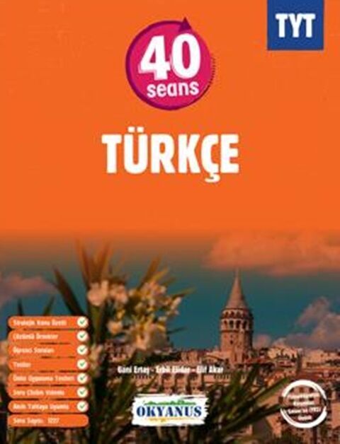 Okyanus Yayınları TYT 40 Seans Türkçe
