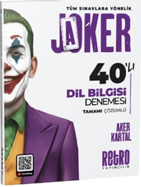 Retro Yayıncılık Tüm ÖSYM Sınavları İçin Dil Bilgisi 40 lı Deneme