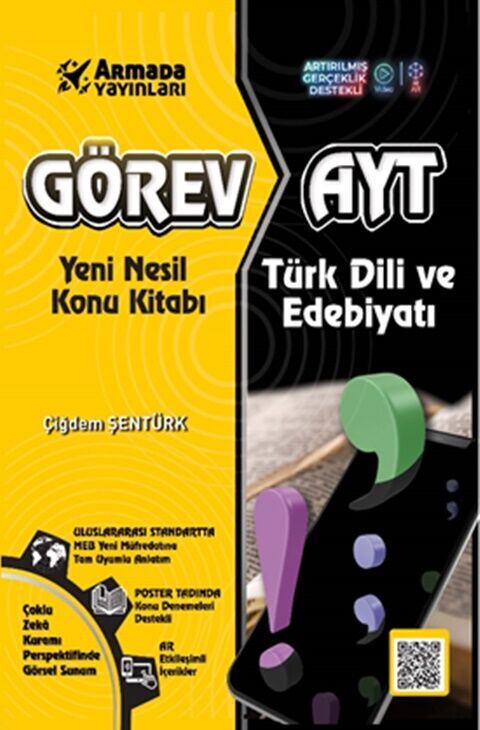 Armada Yayınları AYT Türk Dili ve Edebiyatı Görev Yeni Nesil Konu Kitabı