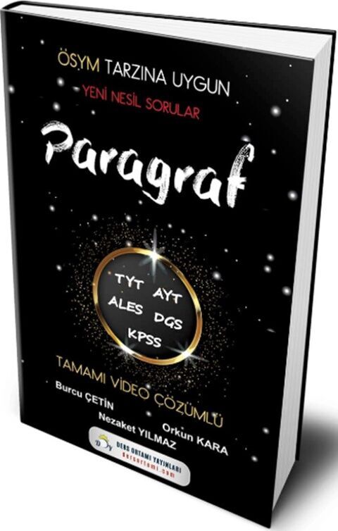Ders Ortamı TYT AYT ALES DGS KPSS Paragraf Yeni Nesil Sorular