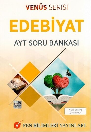 2025 Fen Bilimleri Yayınları AYT Edebiyat Soru Bankası Venüs Serisi