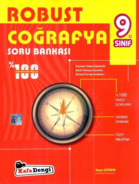 Kafa Dengi Yayınları 9. Sınıf Coğrafya Robust Soru Bankası