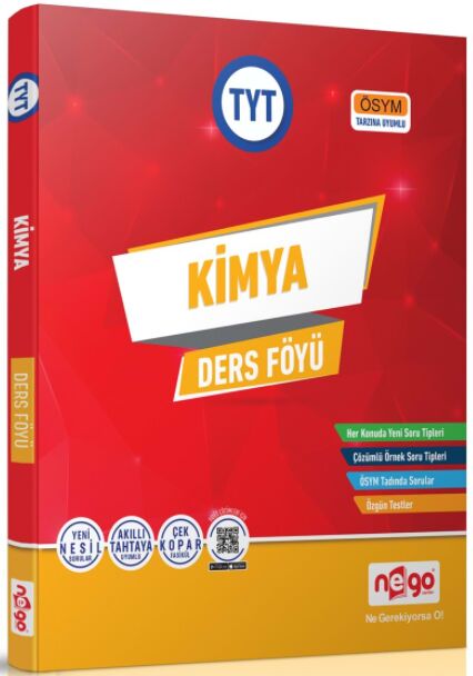 Nego Yayınları TYT Kimya Ders Föyü