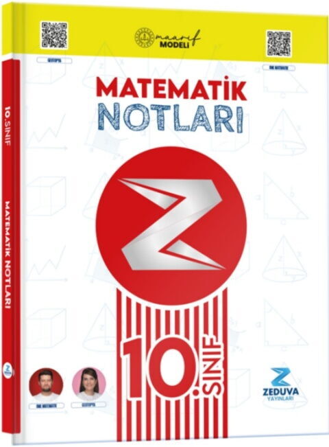 MARIAです　10 Zeduva Yayınları 10. Sınıf Maarif Modeli Matematik Notları