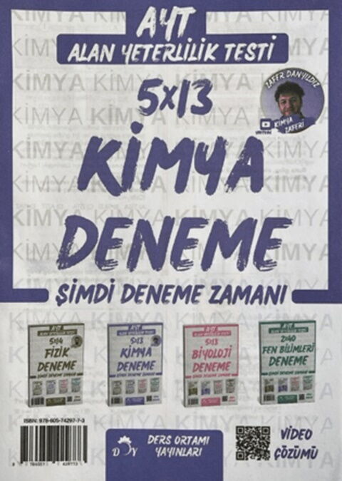 Ders Ortamı Yayınları AYT Kimya 5x13 Deneme