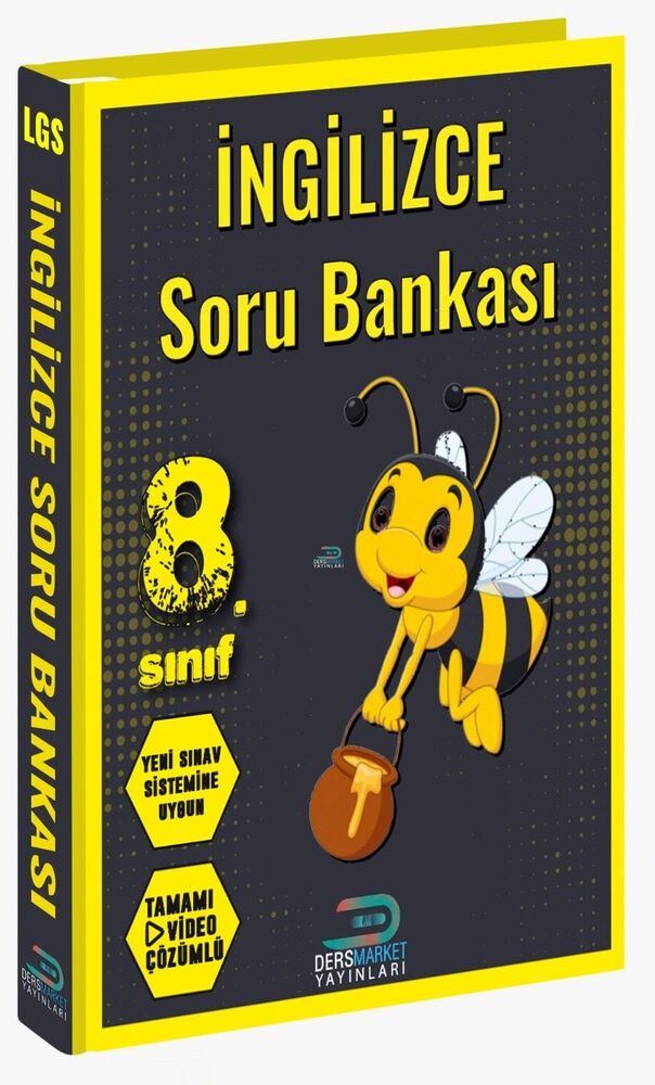 Dersmarket Yayınları 8. Sınıf İngilizce Soru Bankası
