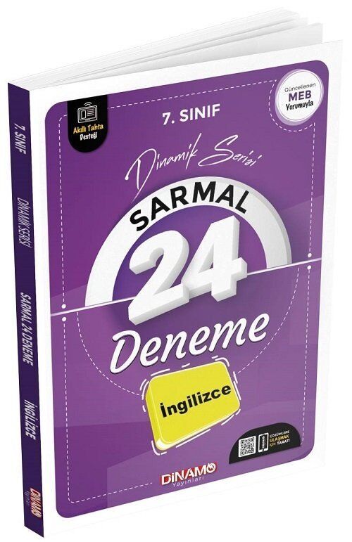 Dinamo Yayınları 7. Sınıf İngilizce Dinamik Sarmal 24 Deneme