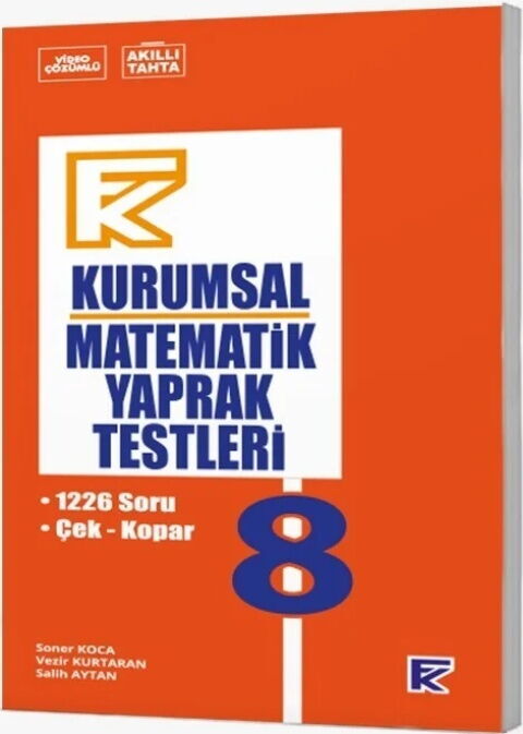 Fenomen Okul Yayınları 8. Sınıf Matematik Kurumsal FK Yaprak Testleri