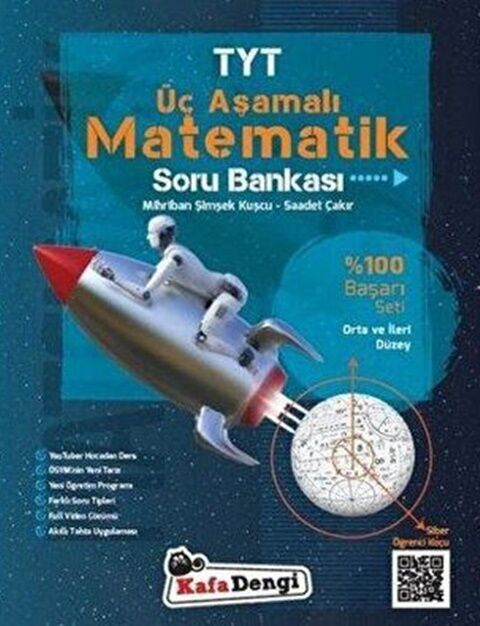 Kafa Dengi TYT Matematik Üç Aşamalı Soru Bankası Orta ve İleri Düzey