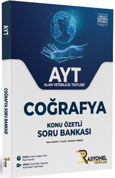 Rasyonel Yayınları AYT Coğrafya Soru Bankası