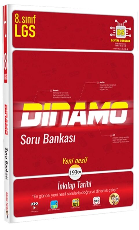 Tonguç Akademi 8. Sınıf İnkılap Tarihi Dinamo Soru Bankası