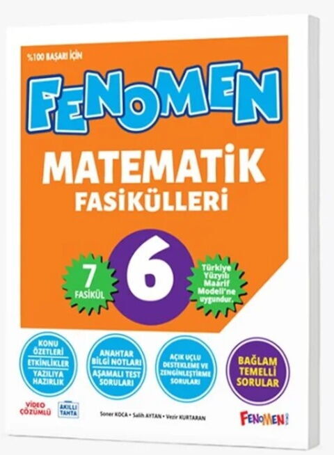 Fenomen Okul Yayınları 6. Sınıf Matematik Fasikül Seti