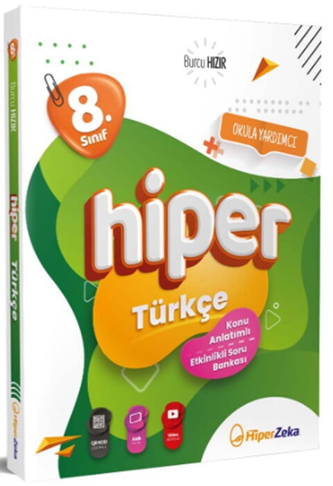 Hiper Zeka Yayınları 8. Sınıf Hiper Türkçe Konu Anlatımlı Soru Bankası
