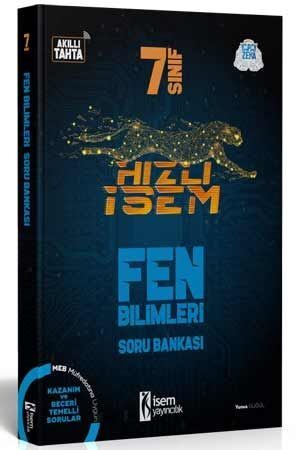 İsem Yayınları 7. Sınıf Fen Bilimleri Hızlı İsem Soru Bankası