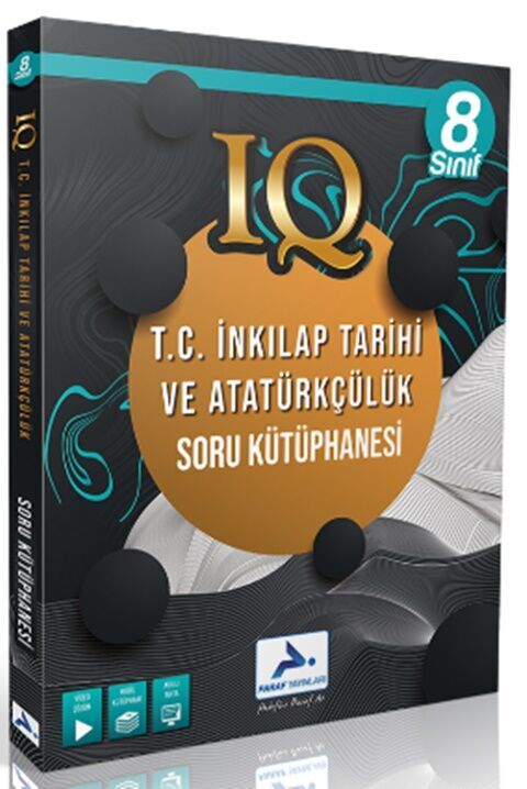 Paraf Yayınları 8. Sınıf LGS T.C. İnkılap Tarihi ve Atatürkçülük IQ Soru Kütüphanesi