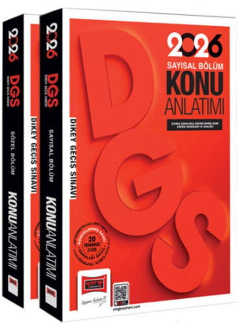 Yargı Yayınları 2026 DGS Sayısal Sözel Yetenek Konu Anlatımlı Modüler Set