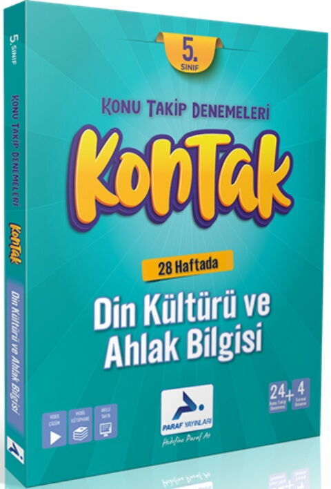 Paraf Yayınları 5. Sınıf Din Kültürü ve Ahlak Bilgisi Kontak Denemeleri