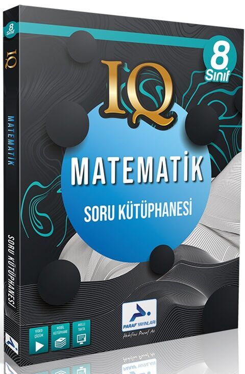 Paraf Yayınları 8. Sınıf LGS Matematik IQ Soru Kütüphanesi