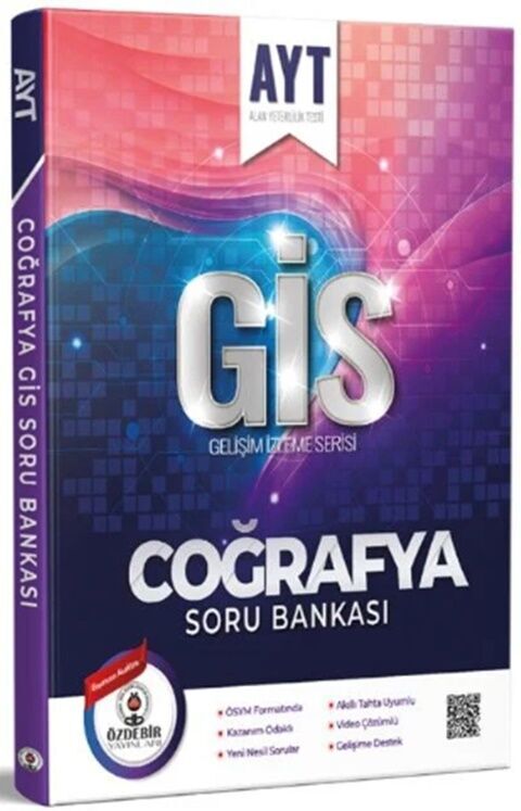 Özdebir Yayınları AYT Coğrafya GİS Soru Bankası