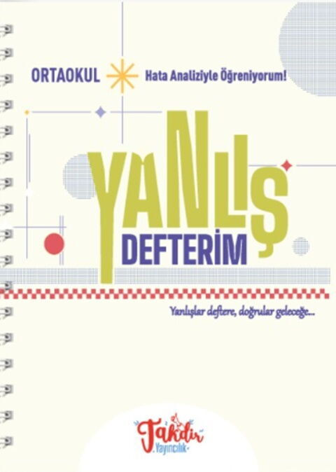 Takdir Yayınları Ortaokul Yanlış Defterim