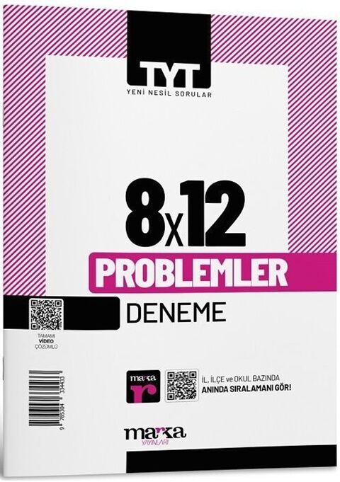 Marka Yayınları TYT Problemler 8 x 12 Deneme