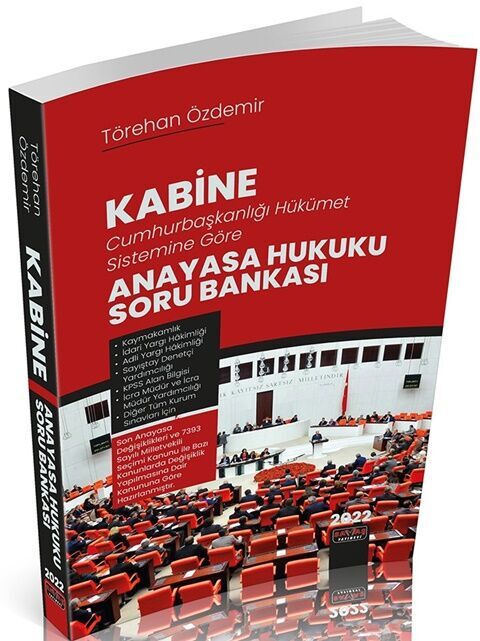 Savaş Yayınları Kabine Anayasa Hukuku Soru Bankası