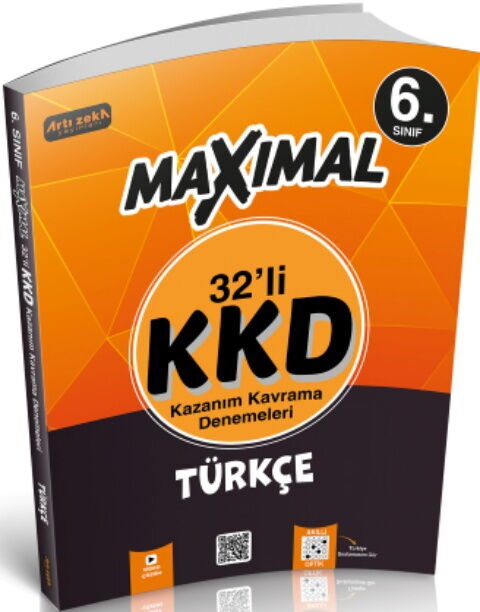 Artı Zeka Yayınları 6. Sınıf Türkçe 32 li Haftalık Kazanım Kavrama Denemeleri