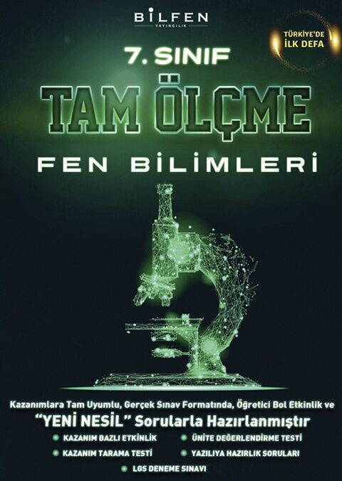 Bilfen Yayıncılık 7. Sınıf Fen Bilimleri Tam Ölçme Soru Bankası