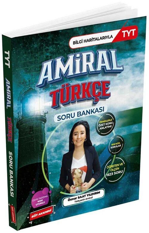 Mehmet Eğit TYT Amiral Bilgi Haritalarıyla Türkçe Soru Bankası