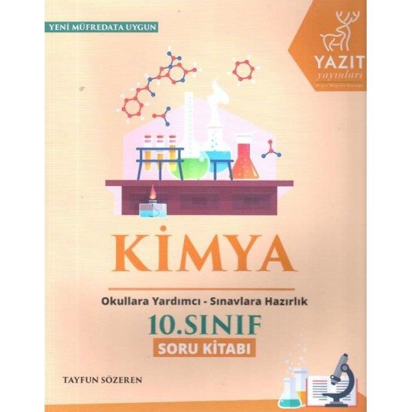 Yazıt Yayınları 10. Sınıf Kimya Soru Kitabı