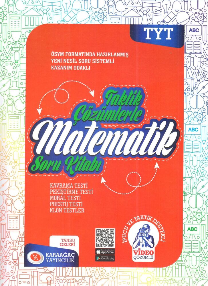 Karaağaç Yayınları TYT Matematik Taktik Çözümlerle Soru Kitabı