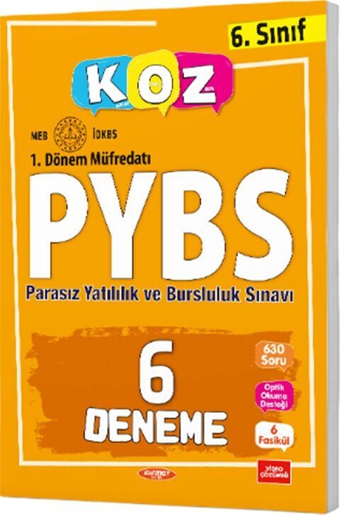 Kurmay ELT 6. Sınıf PYBS KOZ 6 Deneme