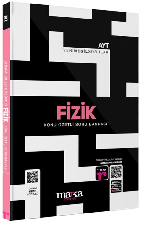 Marka Yayınları AYT Fizik Konu Özetli Yeni Nesil Soru Bankası Tamamı Video Çözümlü
